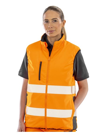 RES-R332X-Reversible Soft Padded Safety Gilet 2